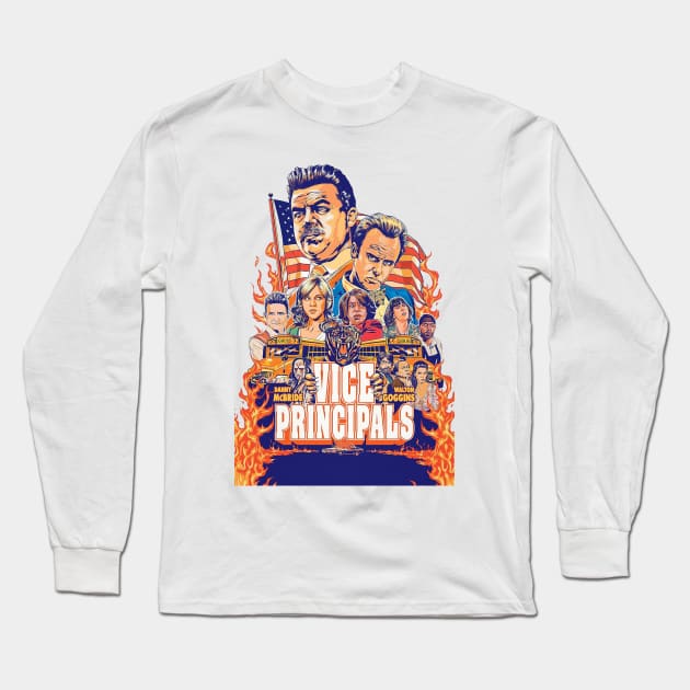 vice principals Long Sleeve T-Shirt by PMD PANJANG